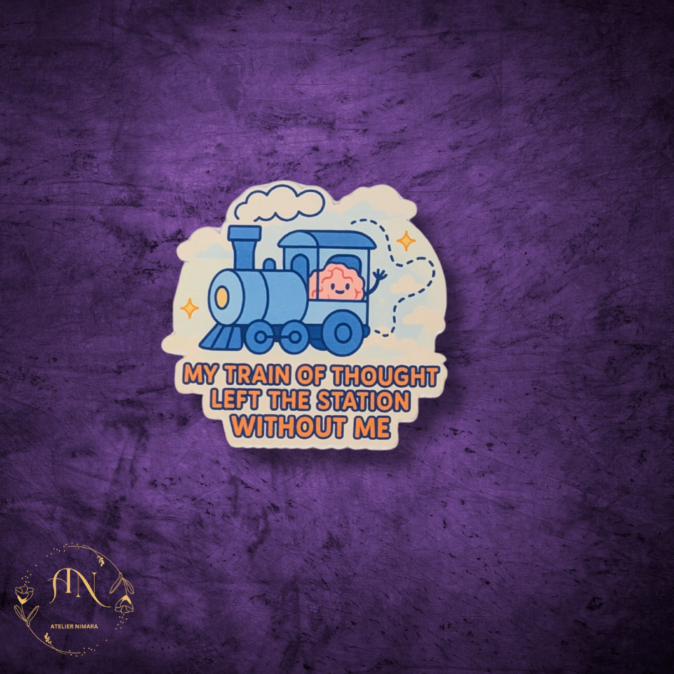 Train of Thought Sticker