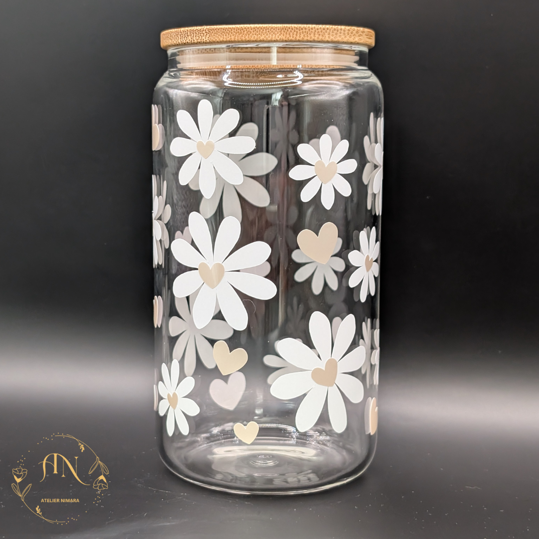 Daisy Heart Tumbler