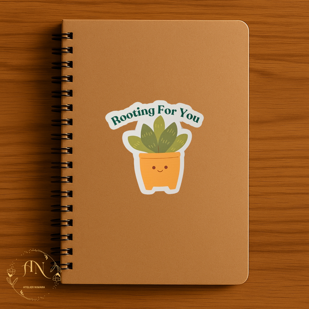 Rooty the Plant Pal Sticker