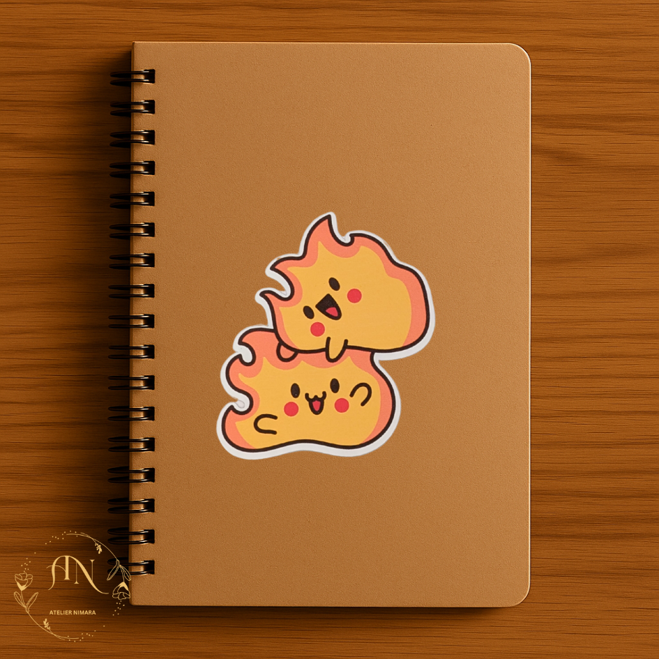 Flame Fam Sticker