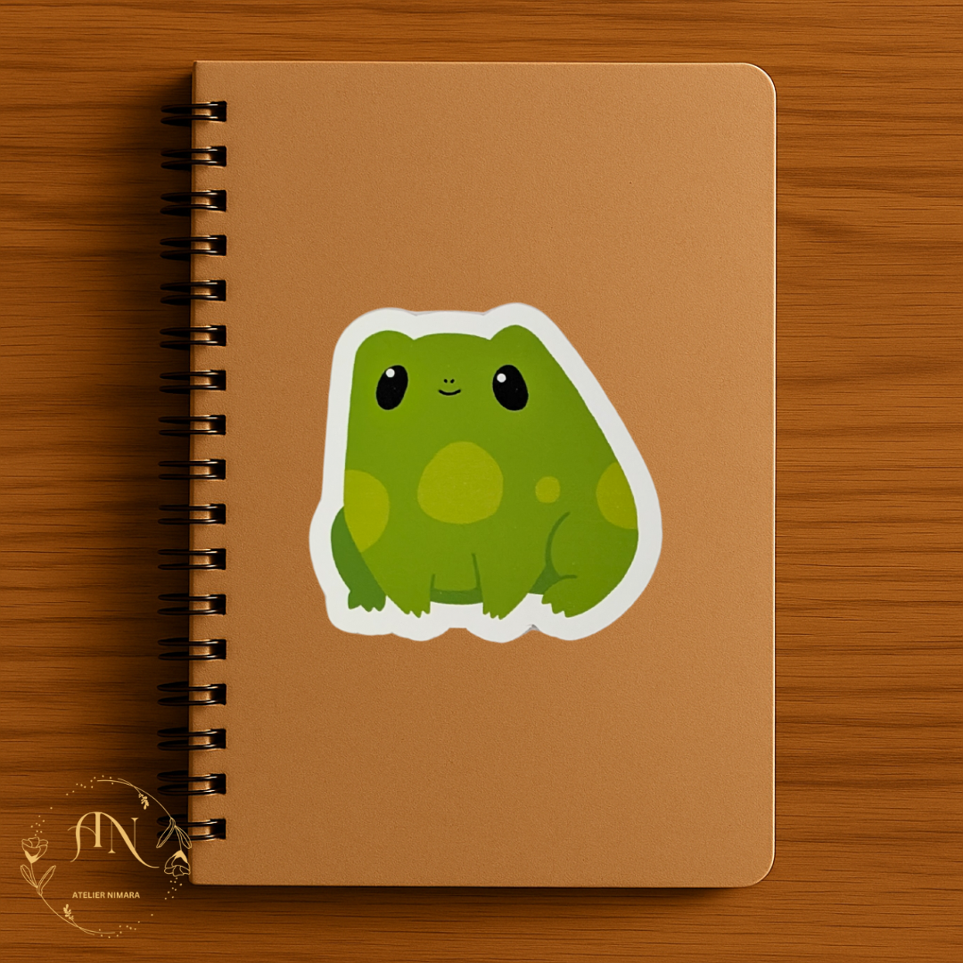 Chonk the Frog Sticker