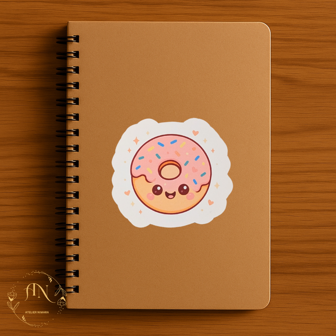 Donut Worry Sticker