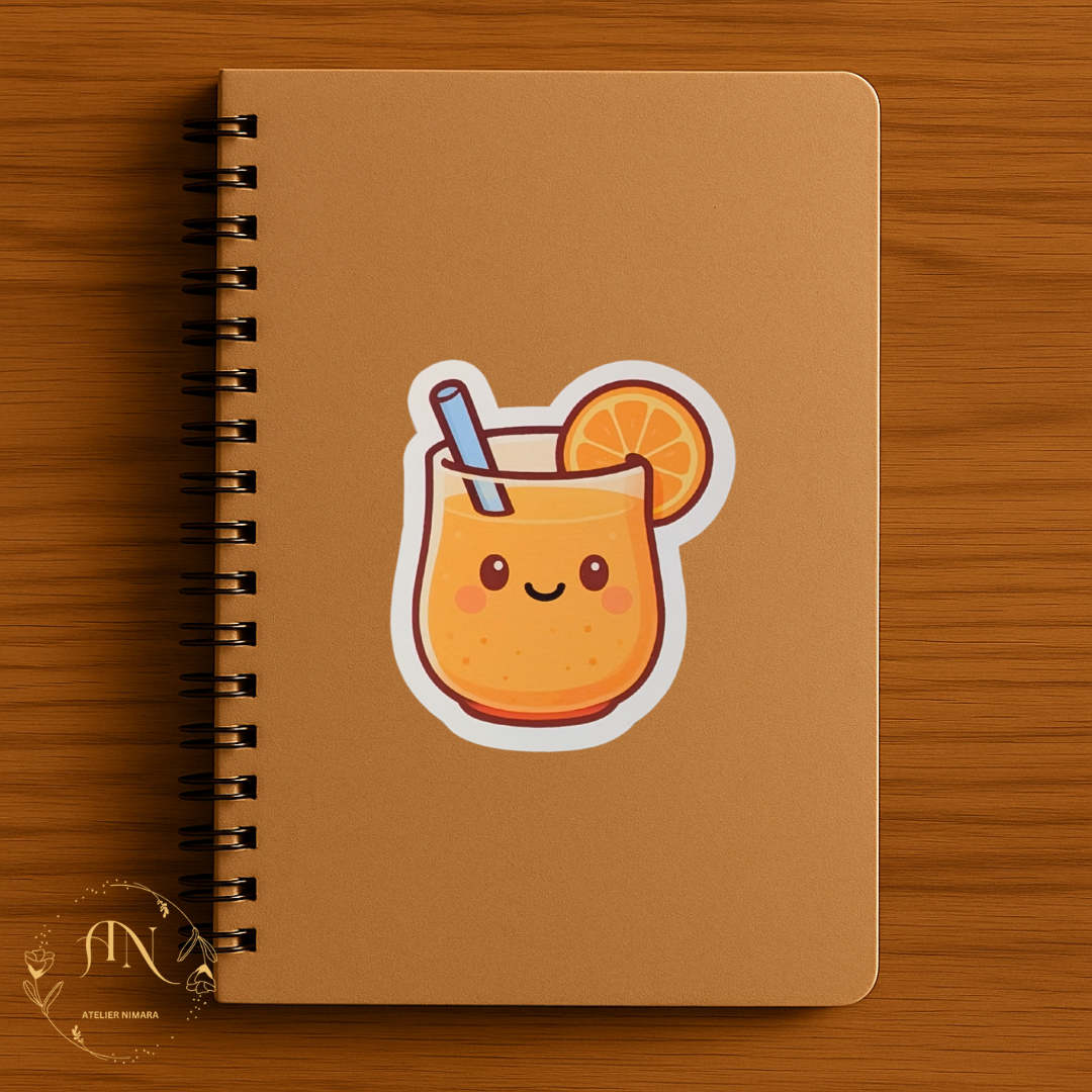 Orange You Adorable Sticker
