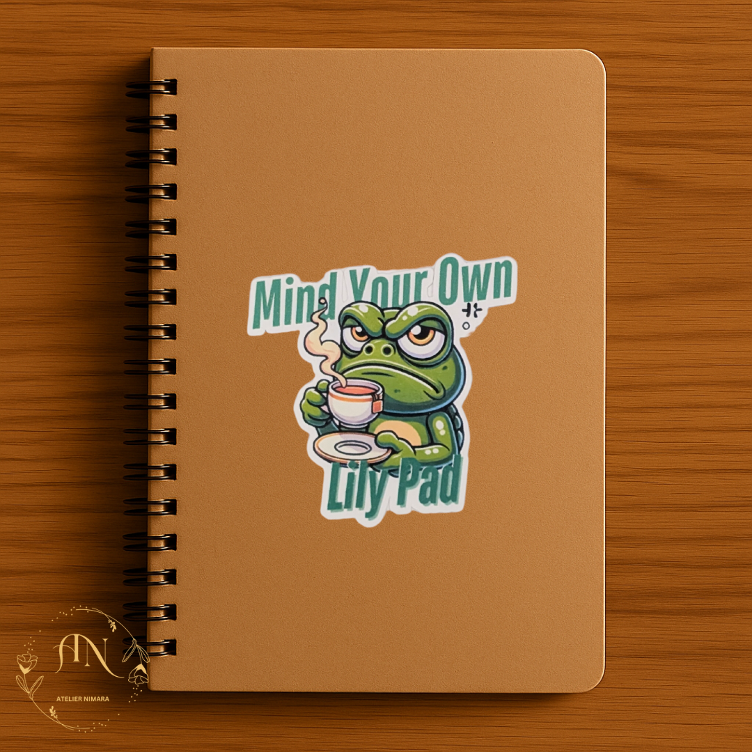 Mind Your Lily Pad Sticker