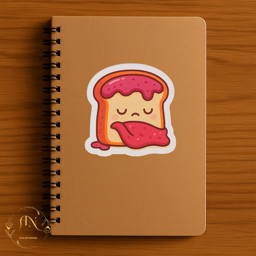 Jelly Toast Nap Sticker
