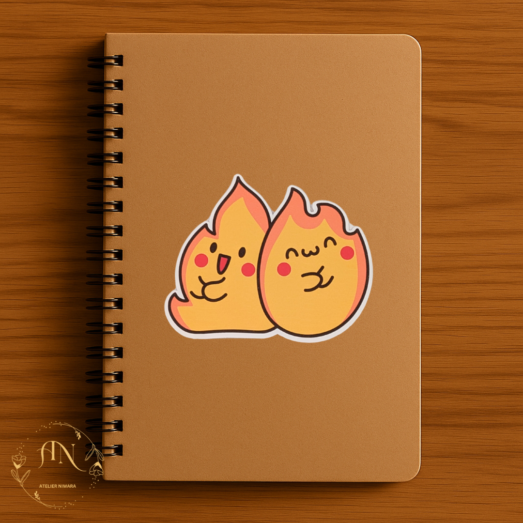 Flicker & Glimmer Sticker