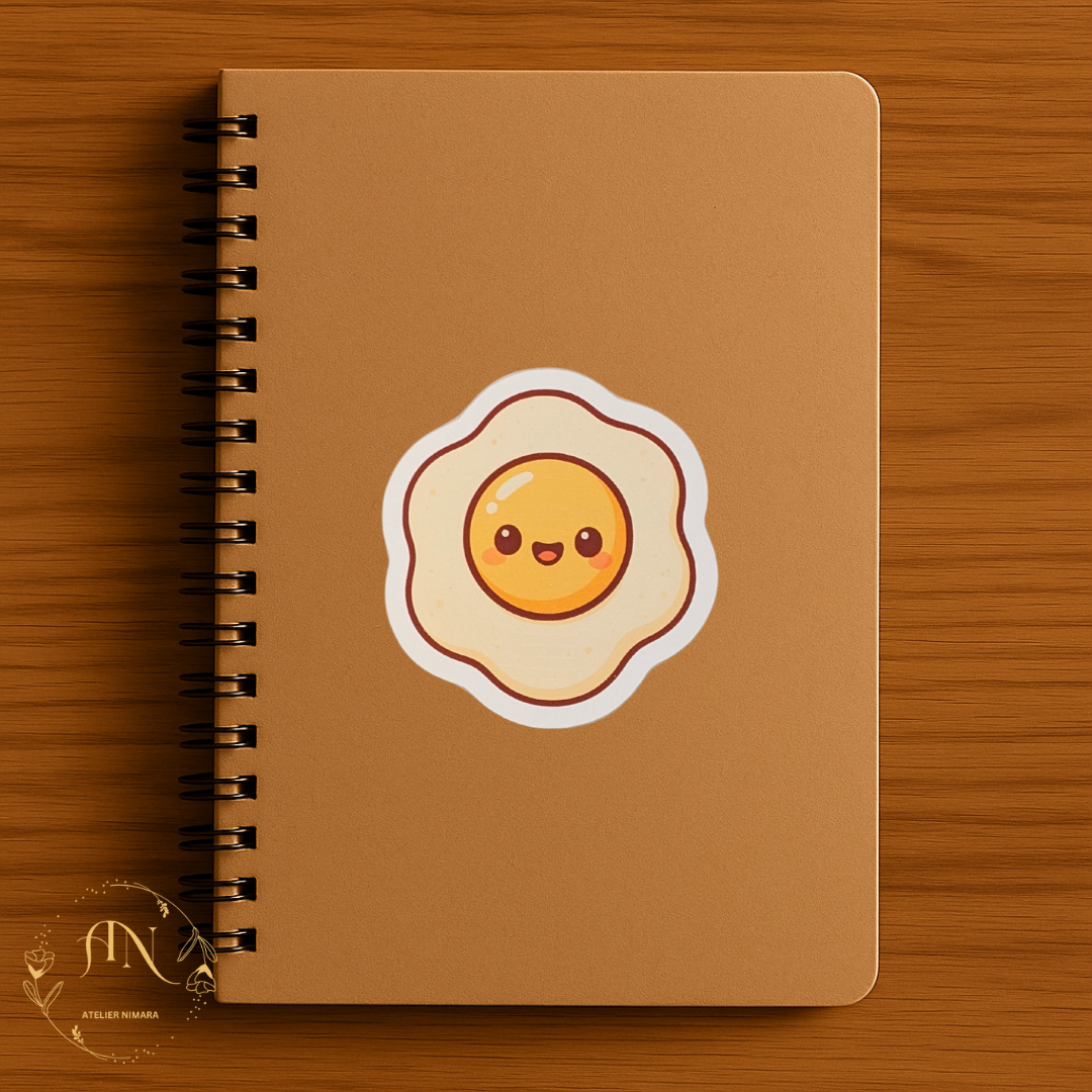 Eggcited Sunny Sticker