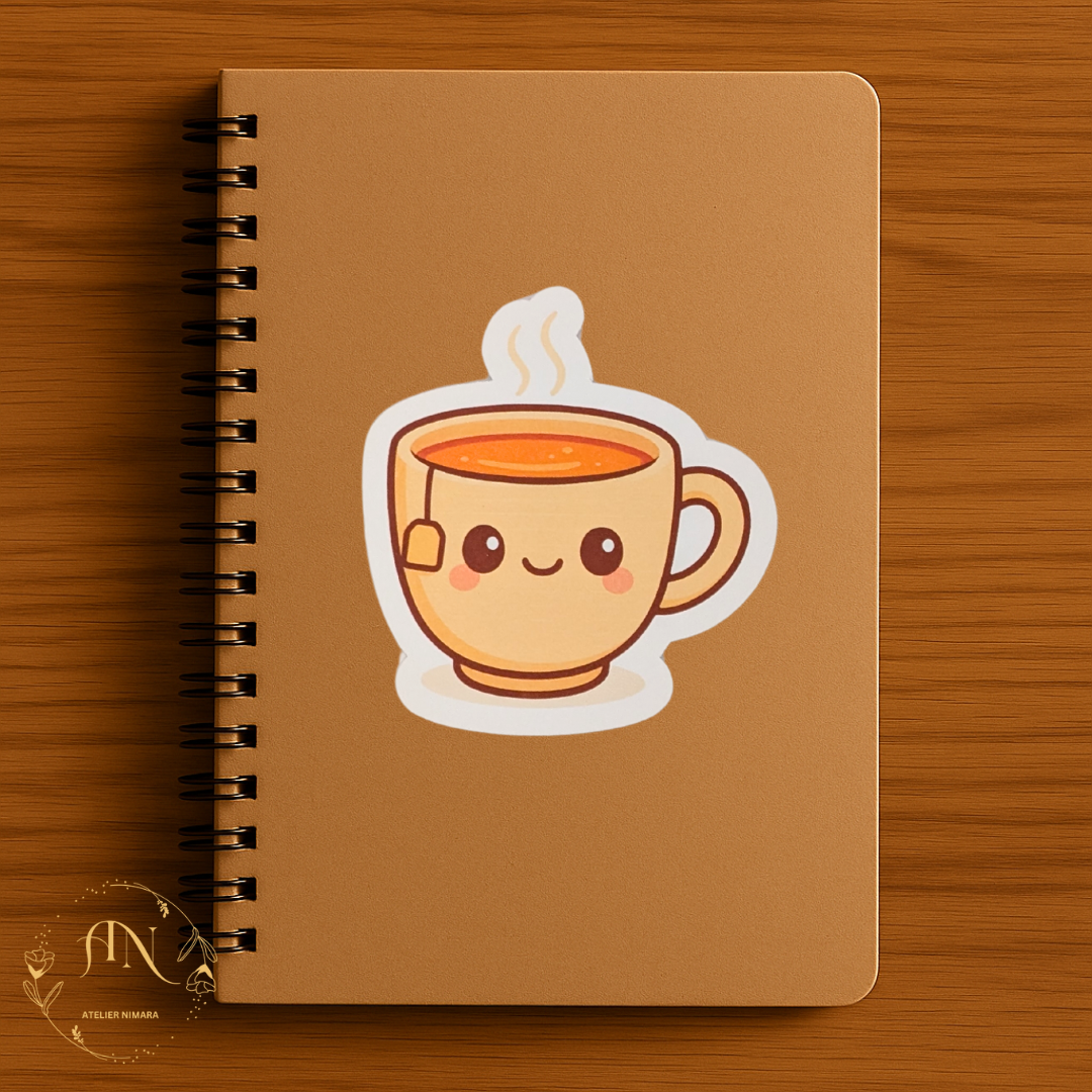 Steeped in Joy Sticker