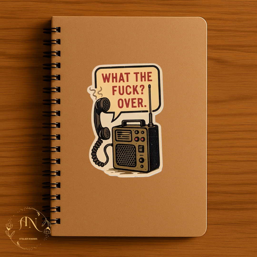 Radio W.T.F Sticker