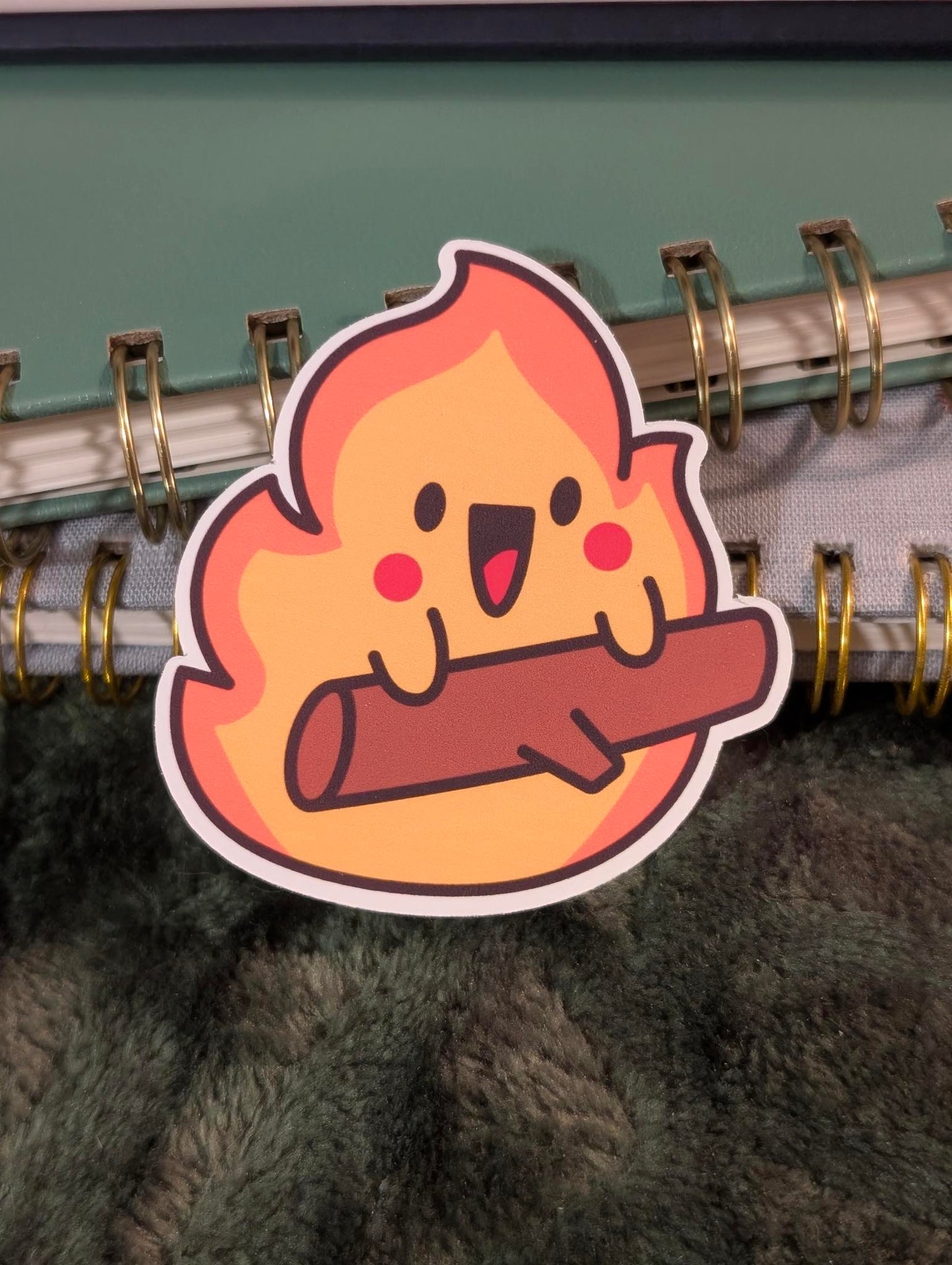 Cuddlefire Sticker