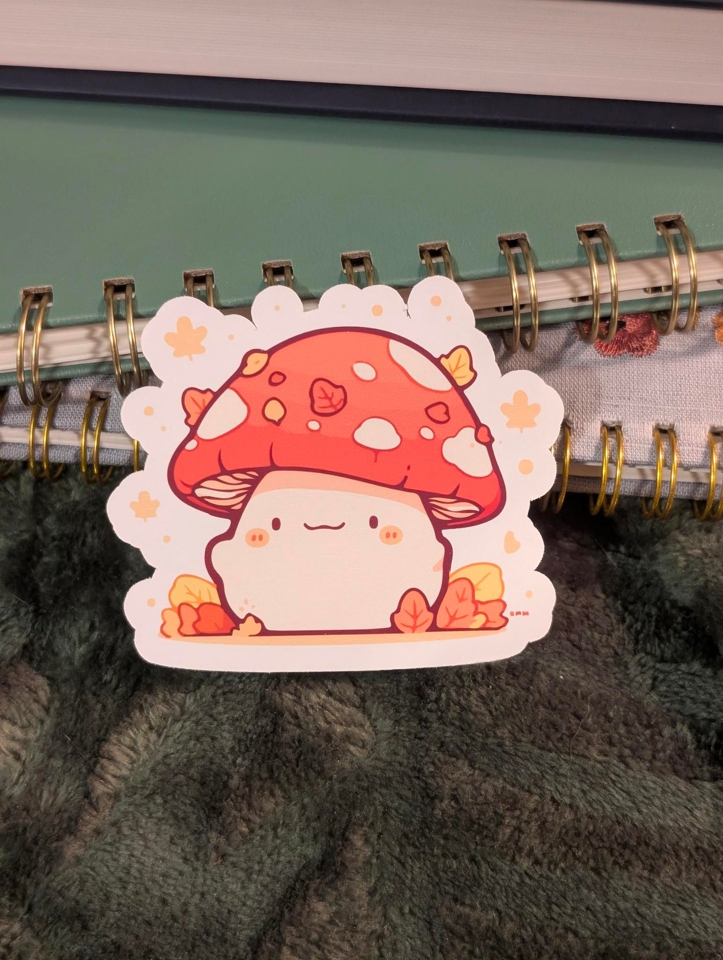 Autumn Shroomling Sticker
