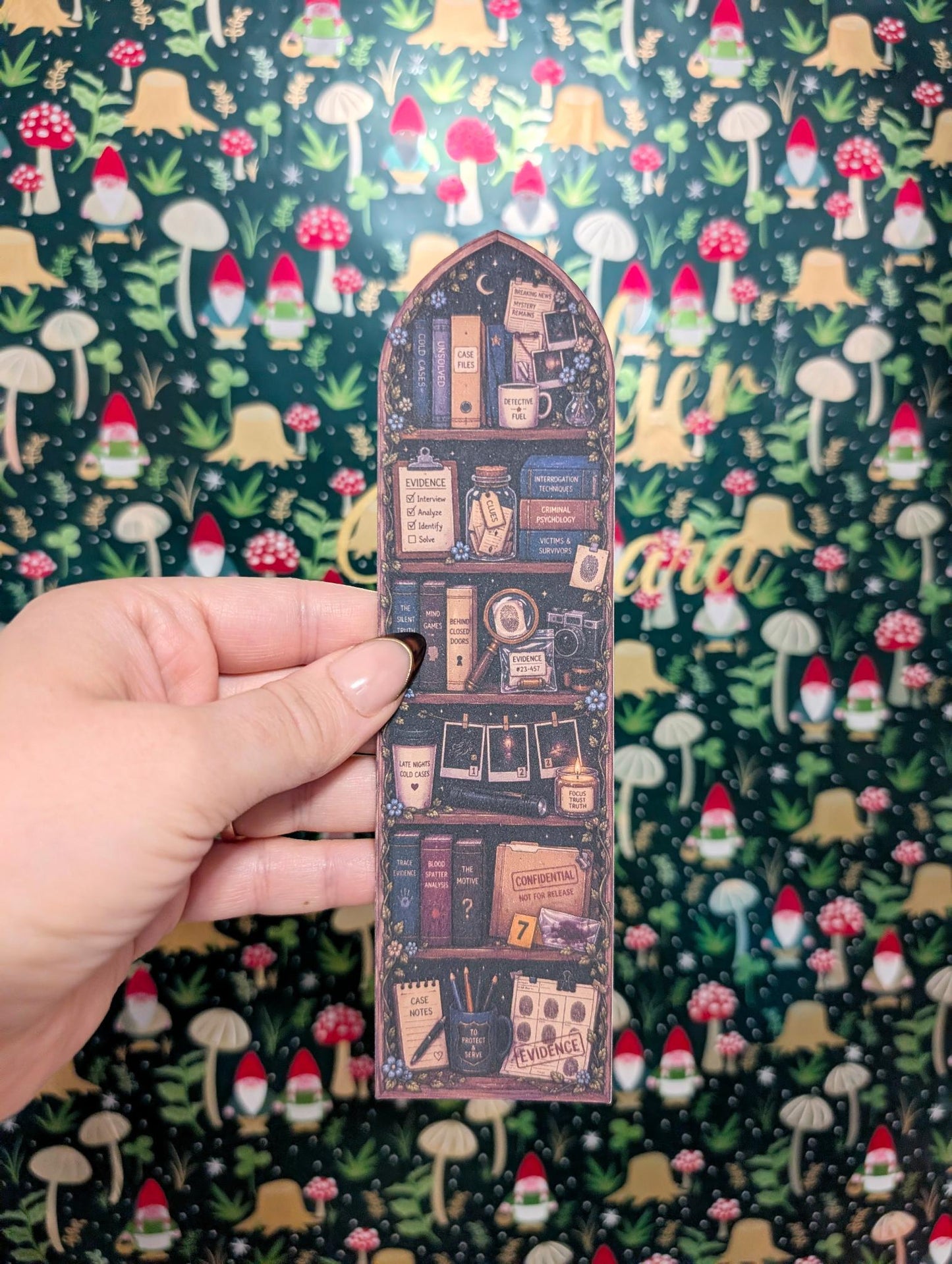 Detective’s Library Bookmark