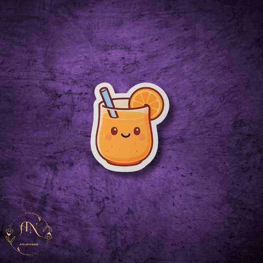 Orange You Adorable Sticker