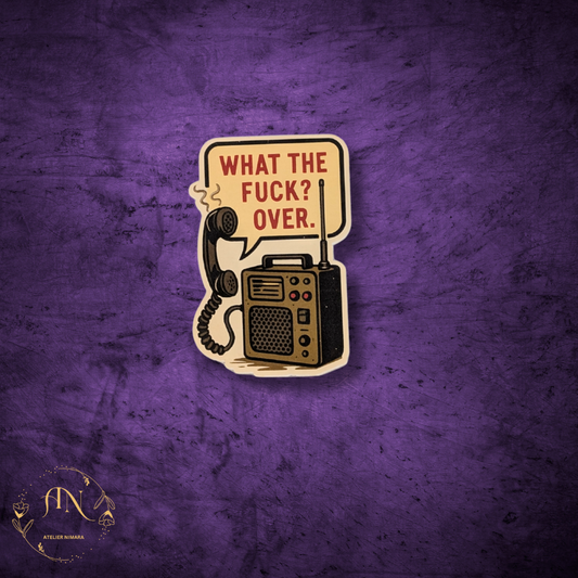 Radio W.T.F Sticker