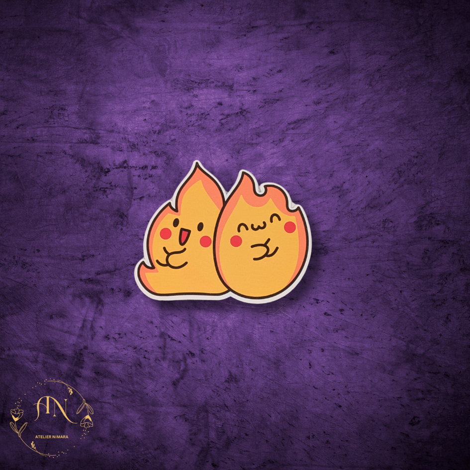Flicker & Glimmer Sticker