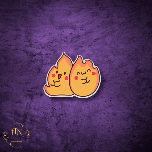 Flicker & Glimmer Sticker