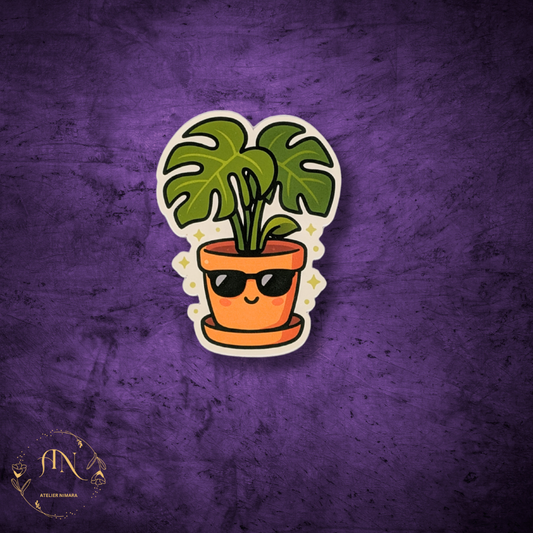 Chlorobro – Cool Plant Sticker