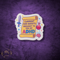 ADHD Side Quest Scroll Sticker