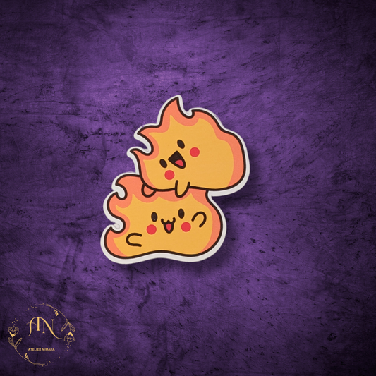 Flame Fam Sticker