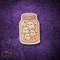 Ghost Jar Party Sticker