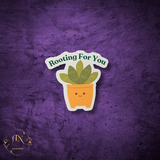 Rooty the Plant Pal Sticker