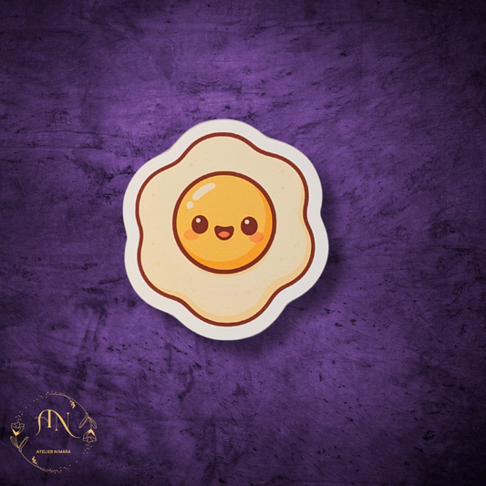 Eggcited Sunny Sticker