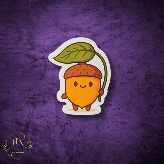 Nutty Nomad Sticker
