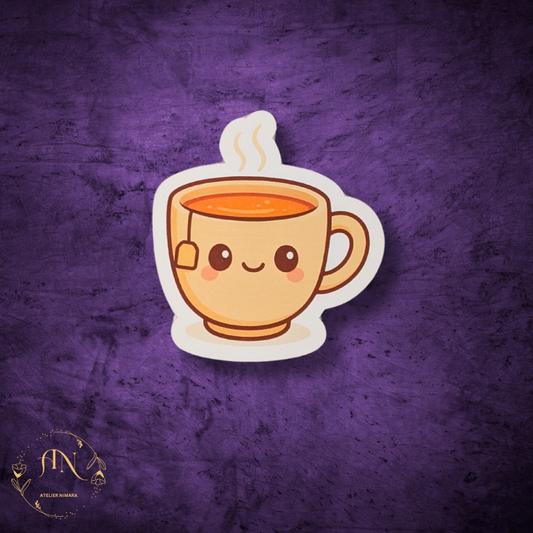 Steeped in Joy Sticker