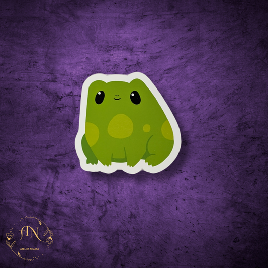Chonk the Frog Sticker