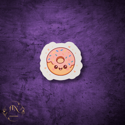 Donut Worry Sticker