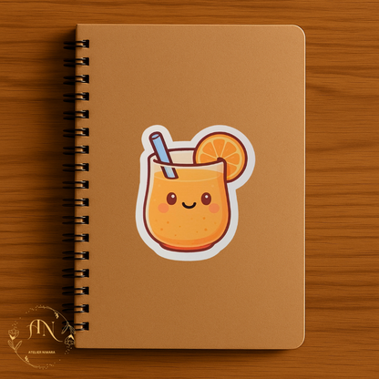 Orange You Adorable Sticker