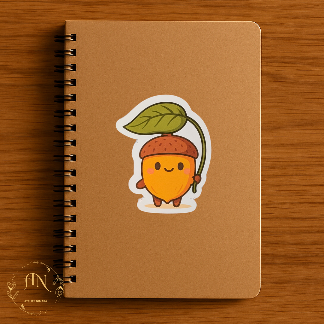 Nutty Nomad Sticker