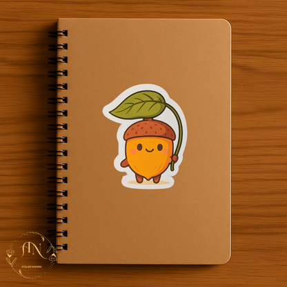 Nutty Nomad Sticker
