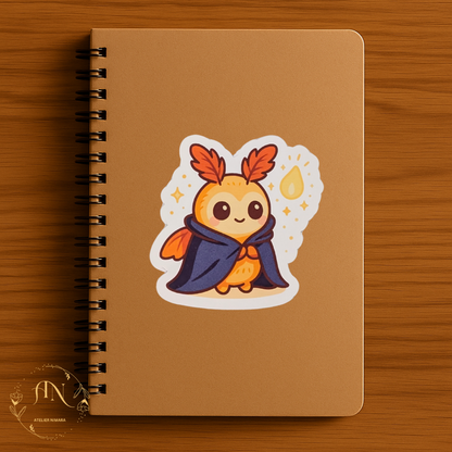 Fire Moth Mage Sticker