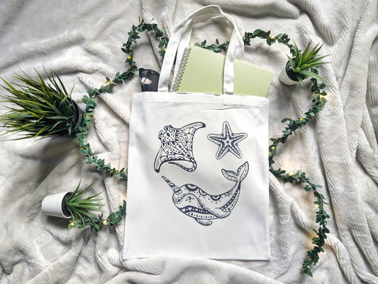 Ocean Whispers Tote Bag