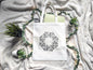 Heartleaf Wreath Tote Bag