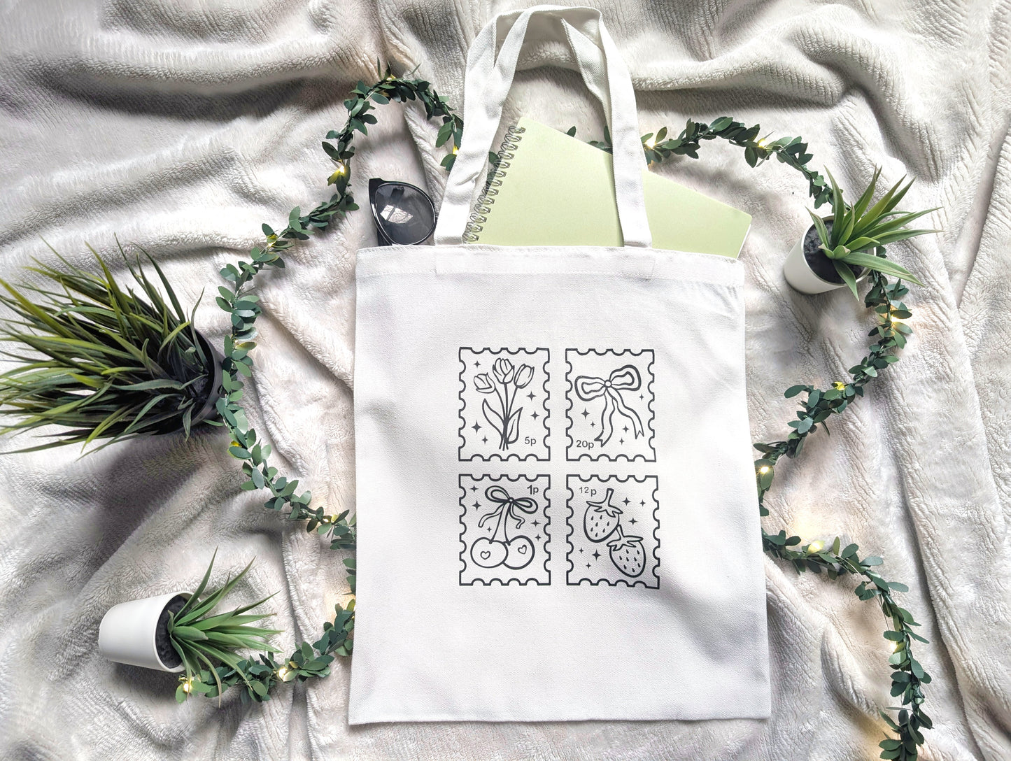 Sweet Postage Tote Bag