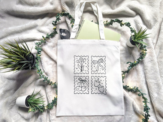 Sweet Postage Tote Bag