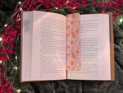 Gingerbread - Holiday Holographic Bookmark – Seasonal Edition