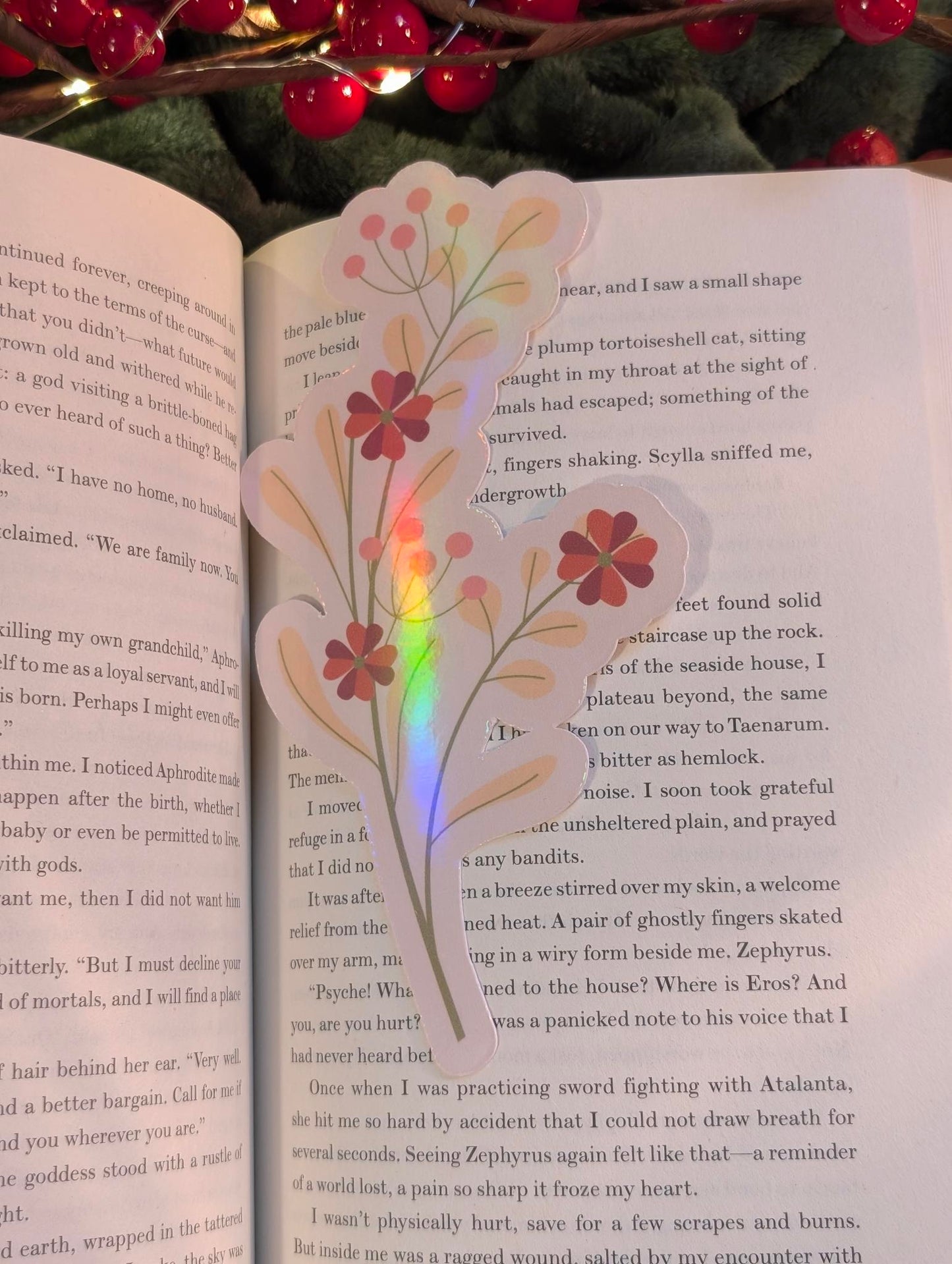 Wildflower Whisper – Holographic Bookmark - Art Edition