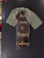 Hot Cocoa & Happy Endings Acrylic Bookmark