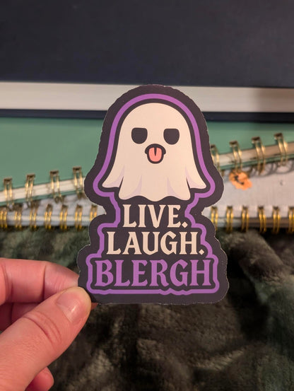 Sarcastic Ghost Energy Sticker