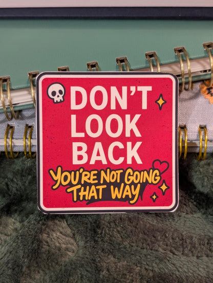 Forward Only, Babe Sticker