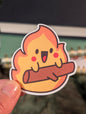 Cuddlefire Sticker