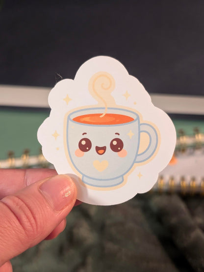 Cozy Cup Cutie Sticker