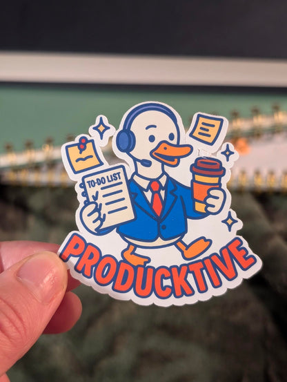Boss Duck Mode Sticker