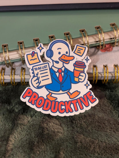 Boss Duck Mode Sticker