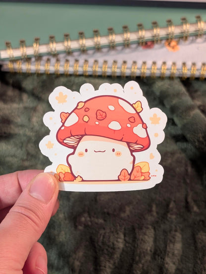 Autumn Shroomling Sticker
