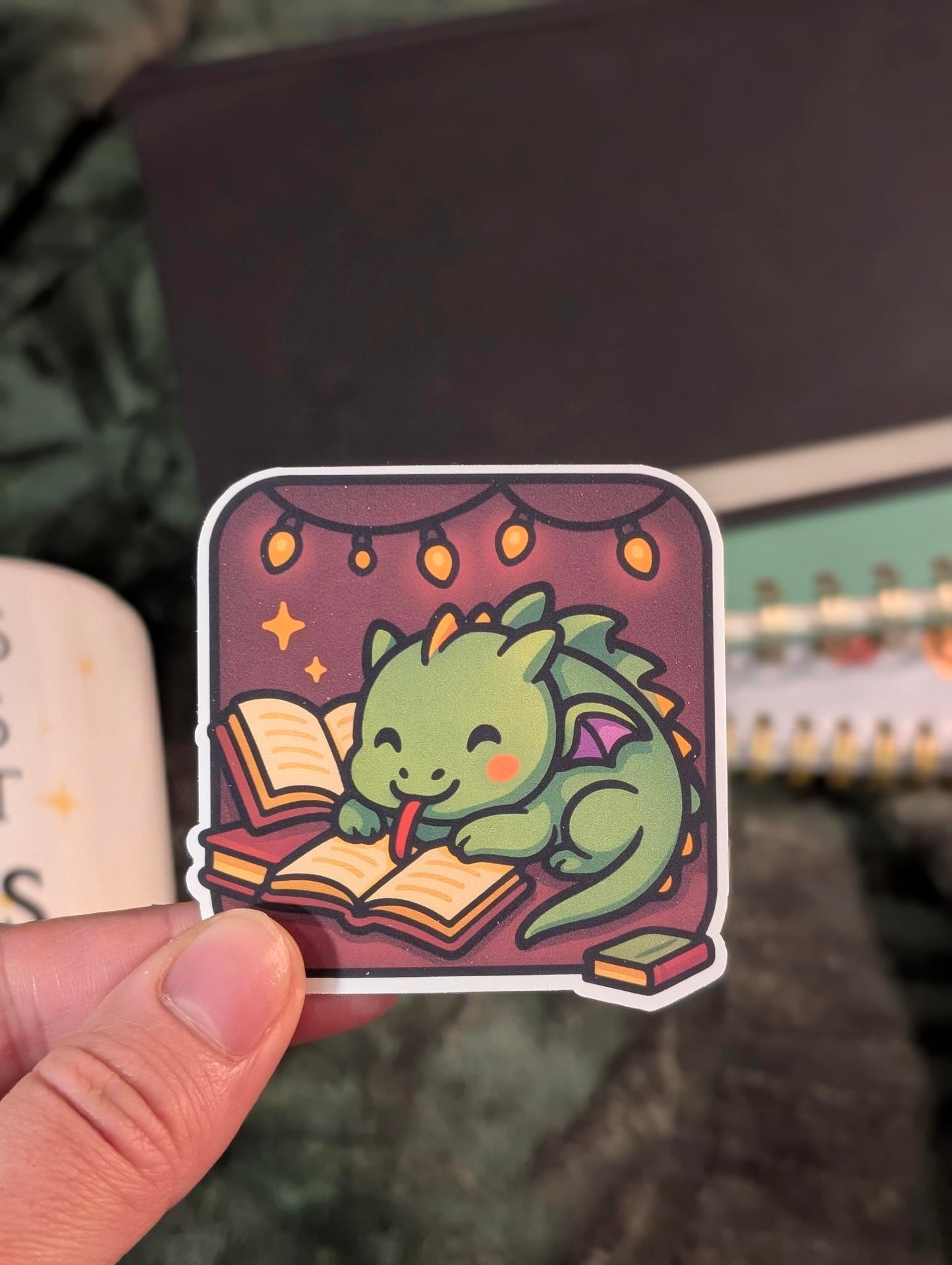 Storybook Dragonling Sticker