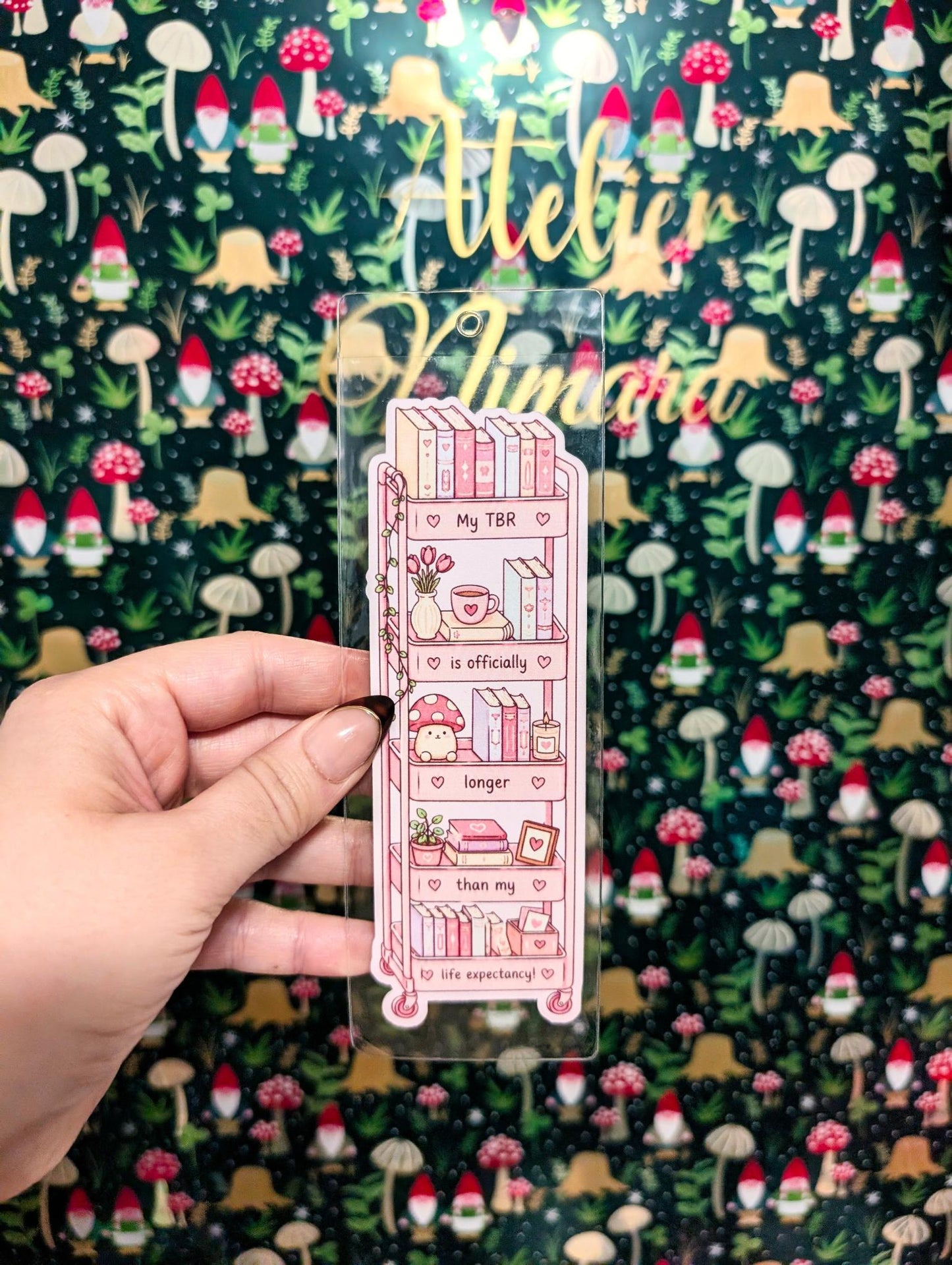 Endless TBR Bookmark